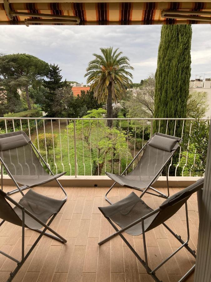 Les Palmiers Appartement Saint-Cyr-sur-Mer Buitenkant foto