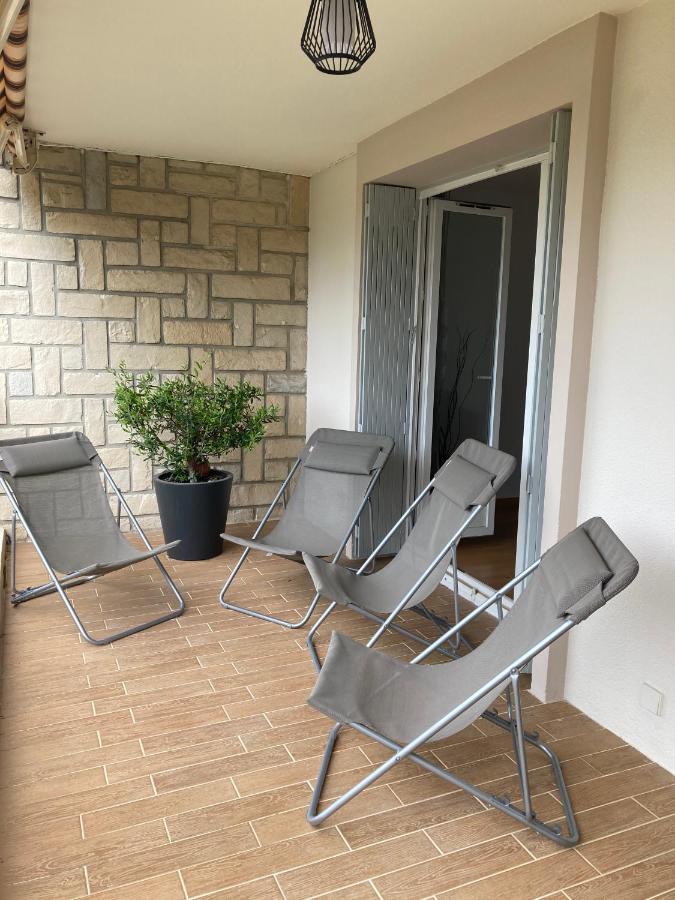 Les Palmiers Appartement Saint-Cyr-sur-Mer Buitenkant foto