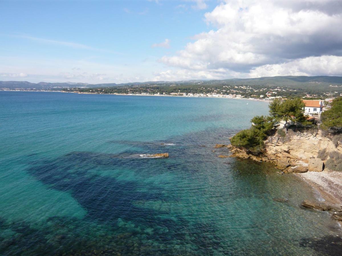 Les Palmiers Appartement Saint-Cyr-sur-Mer Buitenkant foto